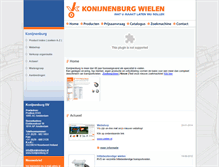 Tablet Screenshot of konijnenburg.nl